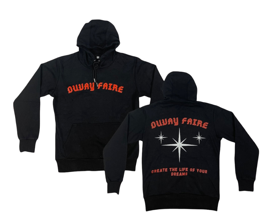 Black & Red “STARS” Hoodie