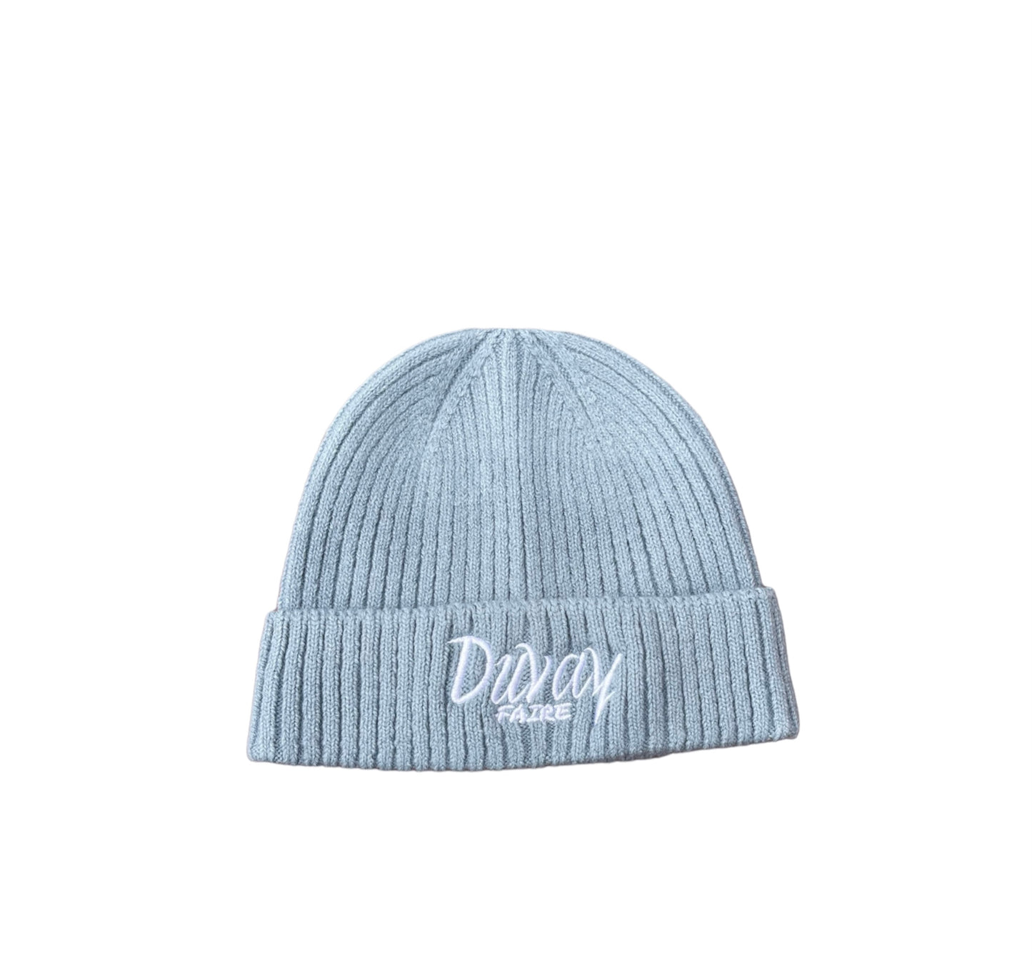 Light Blue "Holiday Romance" Beanie