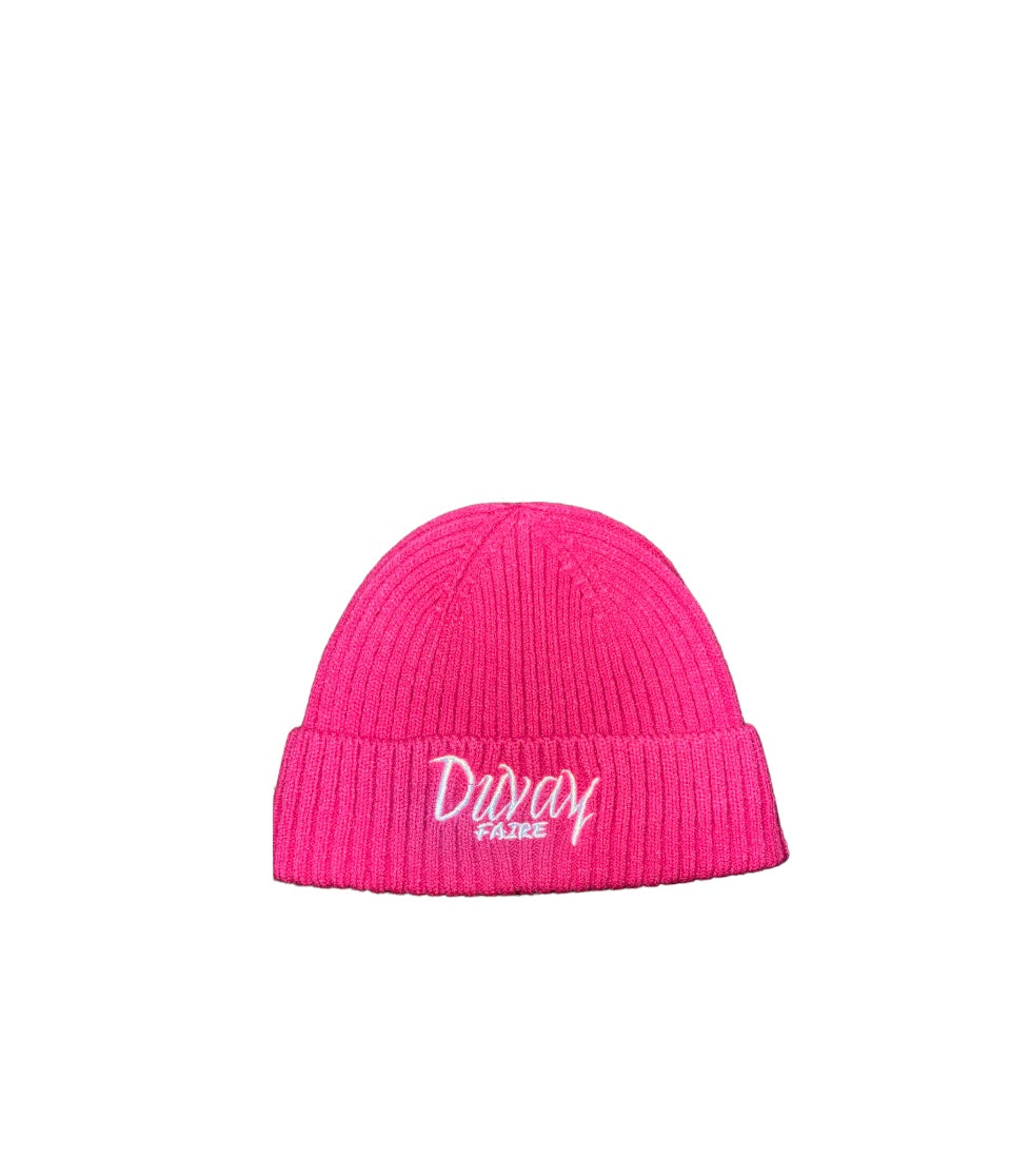 Pink "Holiday Romance" Beanie