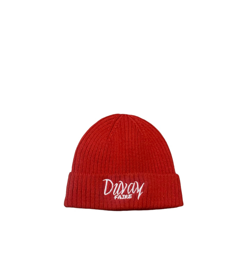 Red "Holiday Romance" Beanie